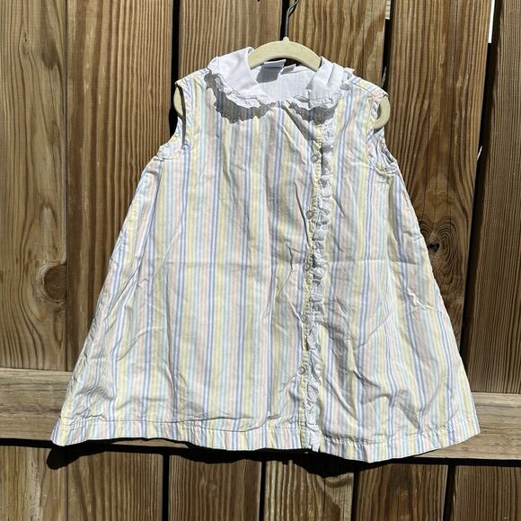 Heirloom Other - Thread Heirloom Collection Toddler Dress Size 4 Rainbow Striped Lace Kidcore‎